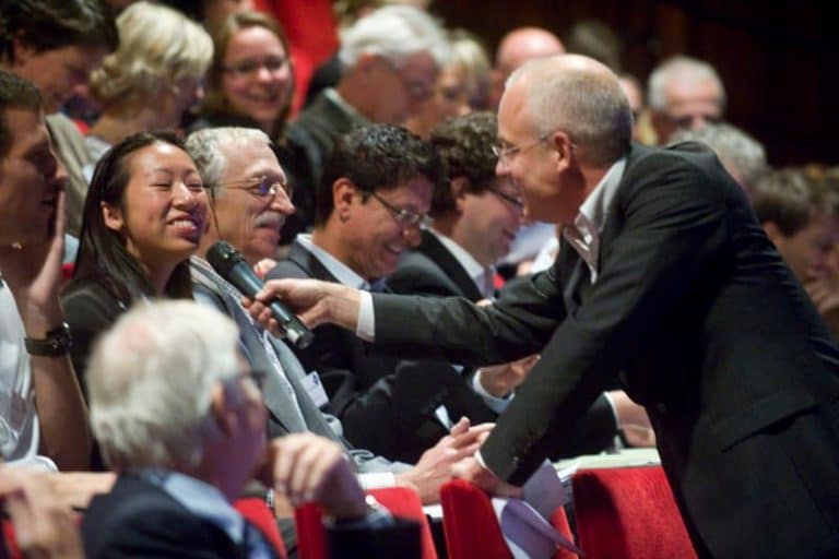 Interactie met de zaal - Lustrum symposium - Tranzo